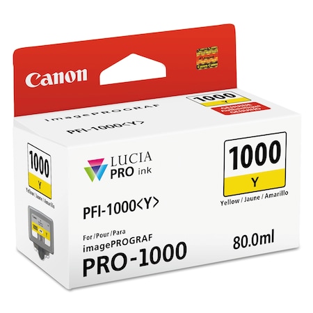Canon Lucia Pro Ink 0549C002 (PFI-1000), Yellow 0549C002